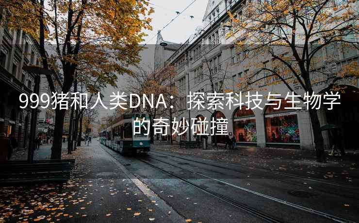 999猪和人类DNA：探索科技与生物学的奇妙碰撞